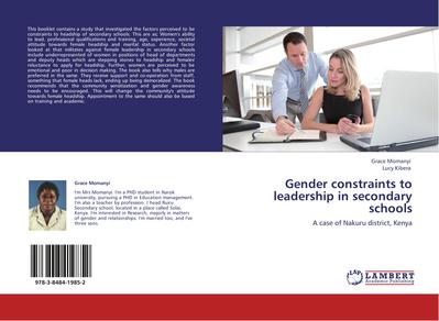 Gender constraints to leadership in secondary schools