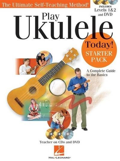 Play Ukulele Today! Starter Pack: A Complete Guide to the Basics [With 2 CDs and DVD]
