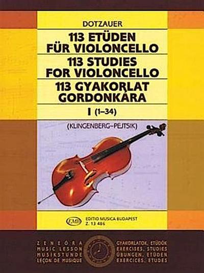 Dotzauer, J: 113 Studies - Volume 1