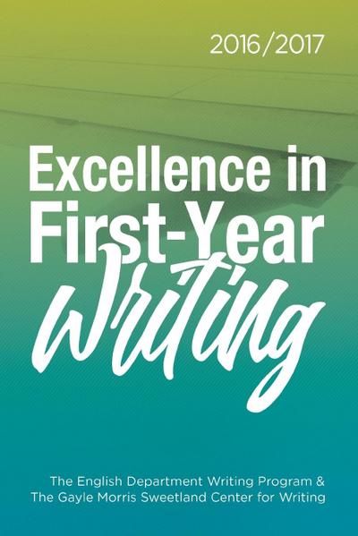Excellence in First-Year Writing 2016/2017