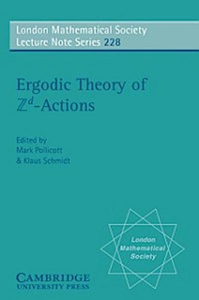 Ergodic Theory and Zd Actions