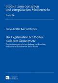Die Legitimation der Medien nach dem Grundgesetz