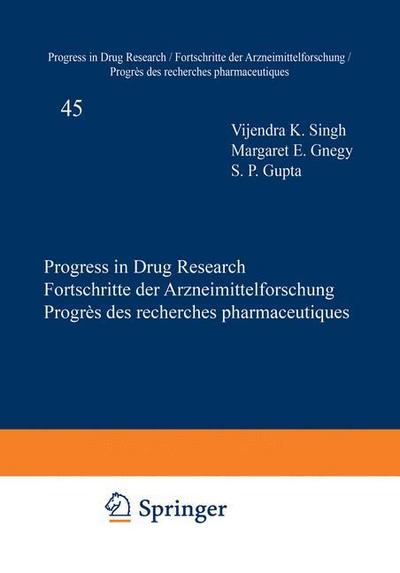 Progress in Drug Research Progress in Drug Research / Fortschritte der Arzneimittelforschung / Progrès des Recherches Pharmaceutiques