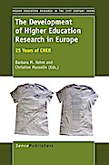 The Development of Higher Education Research in Europe