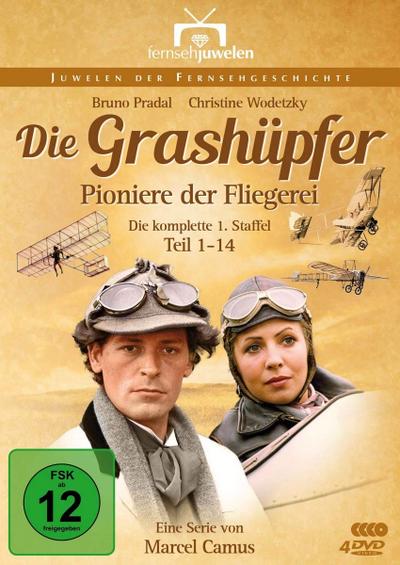 Die Grashüpfer - Pioniere der Fliegerei: Die komplette 1. Staffel DVD-Box