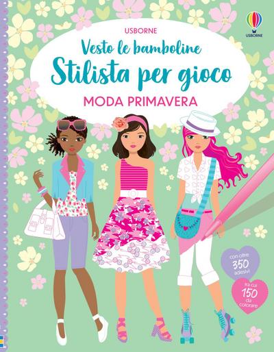 Moda primavera. Con adesivi
