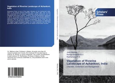Vegetation of Riverine Landscape of Achankovi, India