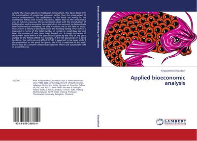 Applied bioeconomic analysis