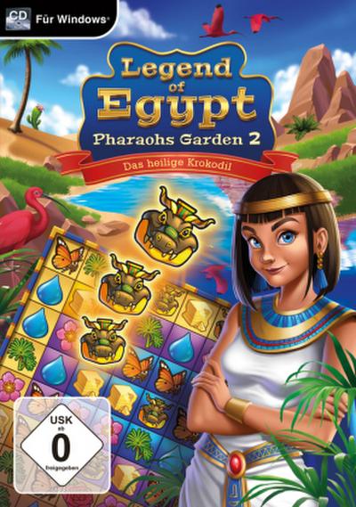 Legend of Egypt - Pharaoh’s Garden 2 Das heilige Krokodil, 1 CD-ROM