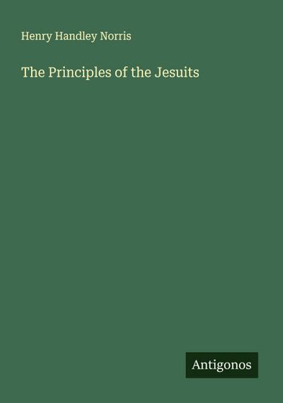 The Principles of the Jesuits