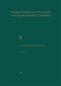 S Sulfur-Nitrogen Compounds