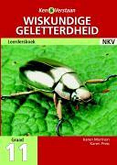 Study and Master Mathematical Literacy Grade 11 Learner’s Book Afrikaans Translation