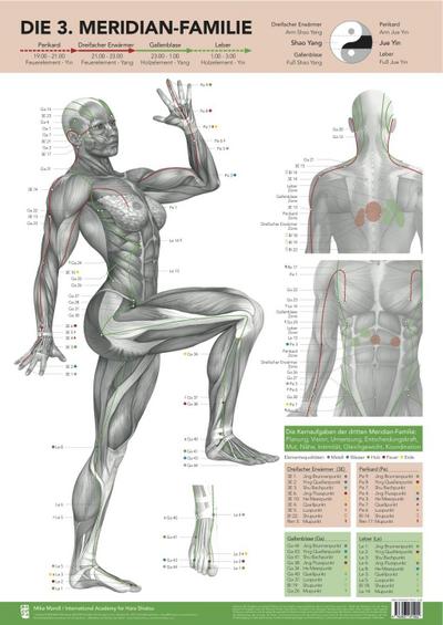 Mike, M: Die drei Meridian-Familien von Mike Mandl im Set