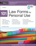 101 Law Forms for Personal Use