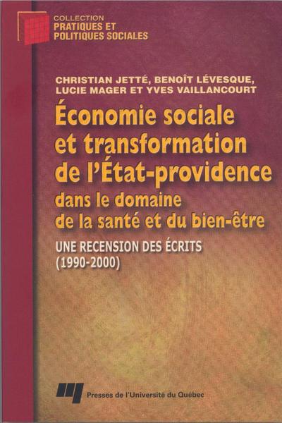 Économie sociale et transformation de l’État-providence dans le domaine de la sante et du bien-être