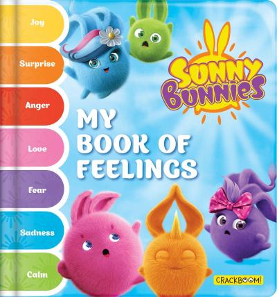 Sunny Bunnies: My Book of Feelings - Board Book for Kids Ages 3-6 Emotions, Emotional Intelligence, Self-Awareness, and Social Skills