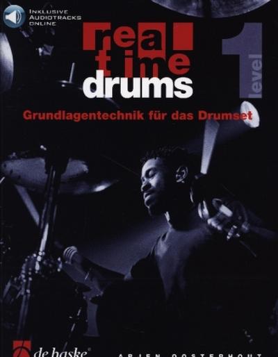 Real Time Drums, mit Audiotracks Online. Level.1