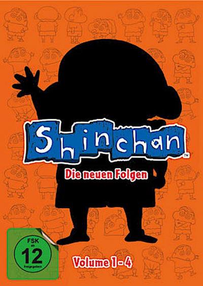 SHIN CHAN - Die neuen Folgen - Vol. 1-4 im Sammelschuber