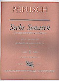 6 Sonaten Band 1 (Nr.1-3)für Sopranblockflöte und Klavier
