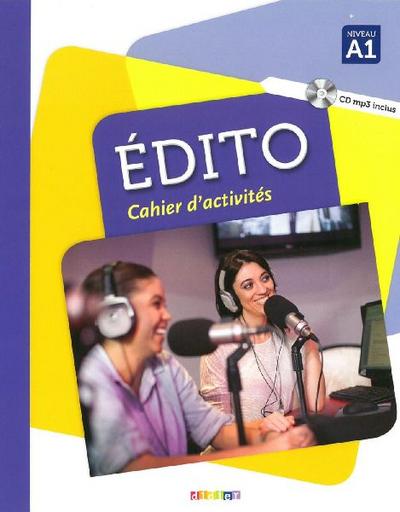 Édito A1.Cahier d'exercices + CD MP3 