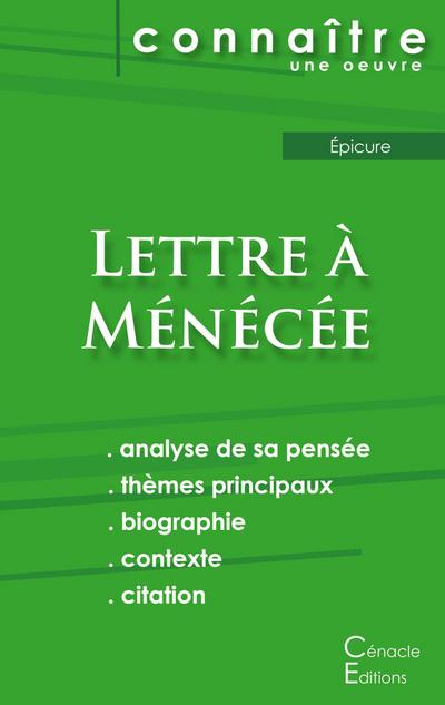 Fiche de lecture Lettre à Ménécée (Analyse philosophique de référence et résumé complet)