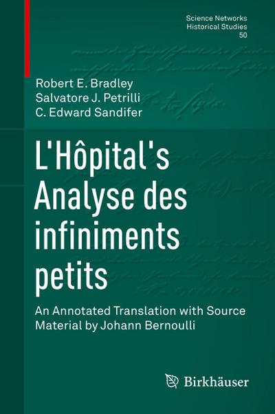 L’Hôpital’s Analyse des infiniments petits
