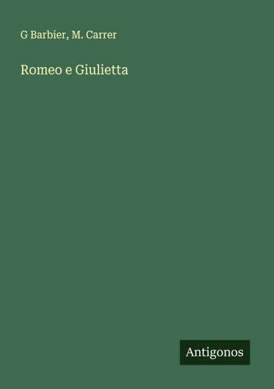 Romeo e Giulietta