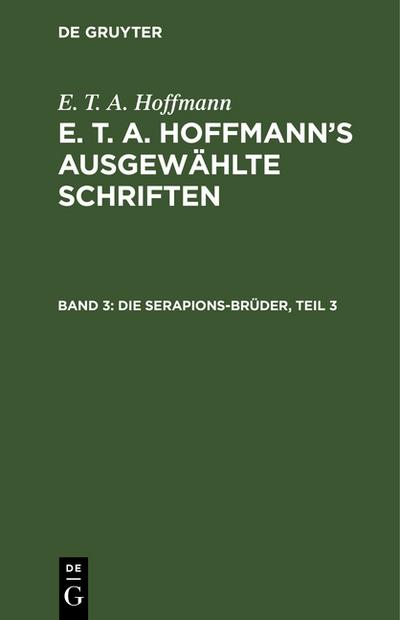 Die Serapions-Brüder