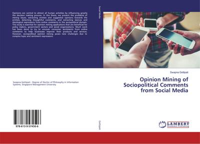 Opinion Mining of Sociopolitical Comments from Social Media