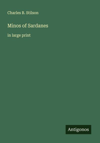 Minos of Sardanes