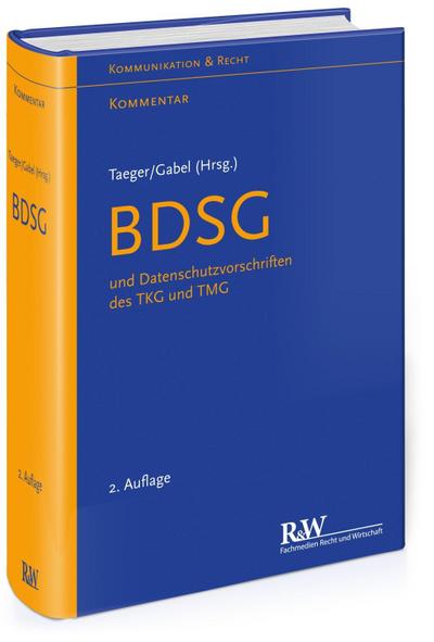 BDSG und Datenschutzvorschriften des TKG und TMG, Kommentar