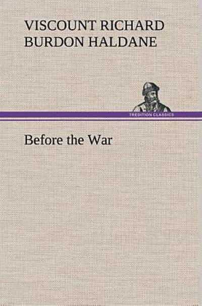 Before the War