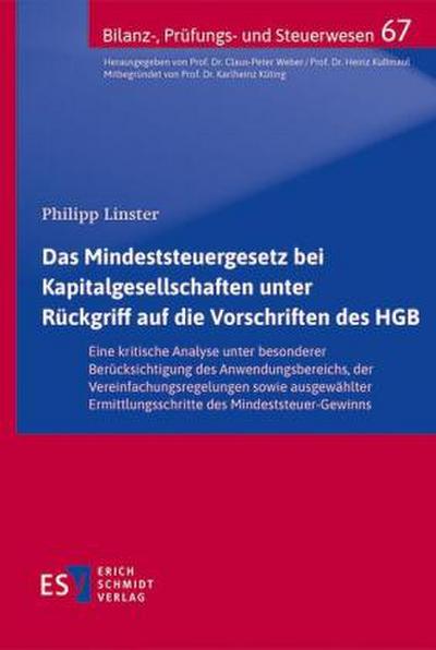 Das Mindeststeuergesetz bei Kapitalgesellschaften unter Rückgriff auf die Vorschriften des HGB