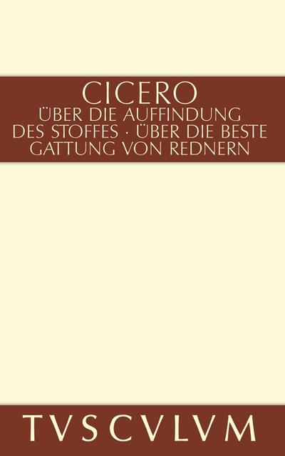 Über die Auffindung des Stoffes / De inventione