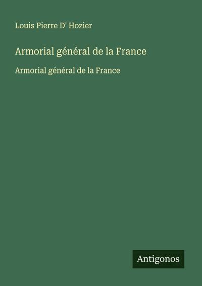 Armorial général de la France