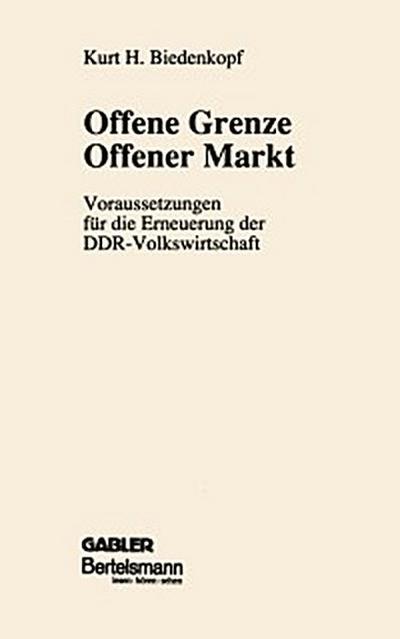 Offene Grenze Offener Markt
