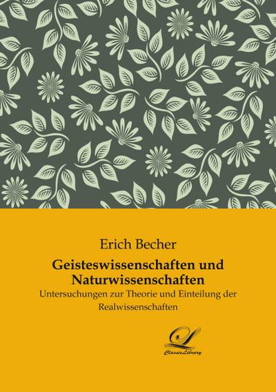 Geisteswissenschaften und Naturwissenschaften