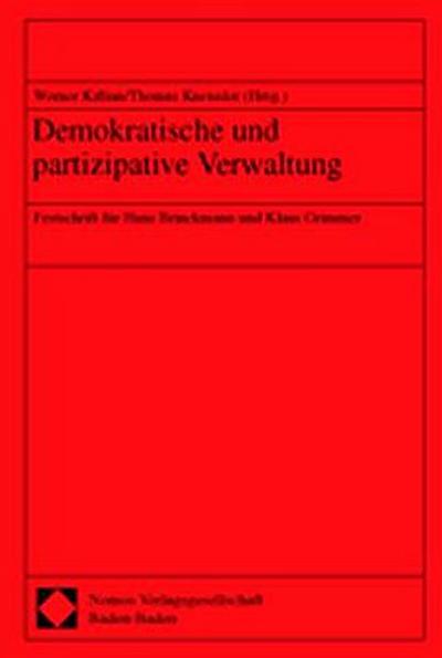 Demokratische und partizipative Verwaltung
