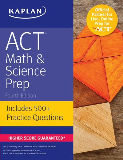 ACT Math & Science Prep: Includes 500+ Practice Questions