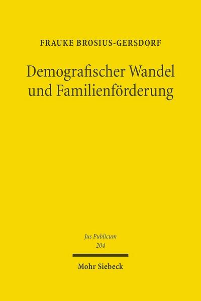 Demografischer Wandel und Familienförderung