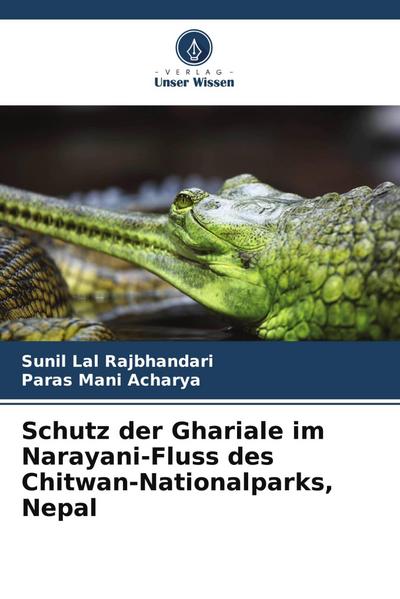 Schutz der Ghariale im Narayani-Fluss des Chitwan-Nationalparks, Nepal