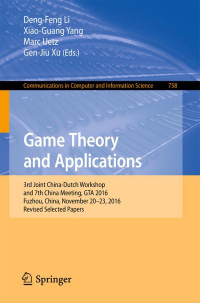 Game Theory and Applications