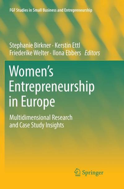 Women’s Entrepreneurship in Europe