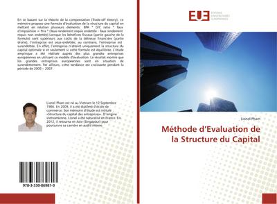 Méthode dEvaluation de la Structure du Capital