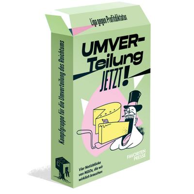 Notizblock-Set - Umverteilung jetzt 