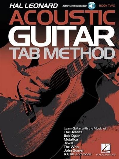 Hal Leonard Acoustic Guitar Tab Method - Book 2 - Book/Online Audio