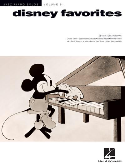 Jazz Piano Solos: Disney Favorites