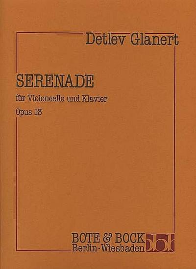 Serenade: op. 13. Violoncello und Klavier.