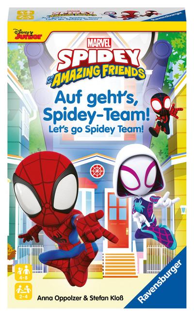 Spidey and his Amazing Friends: Auf geht’s, Spidey-Team! - Reisespiel ab 4 Jahre