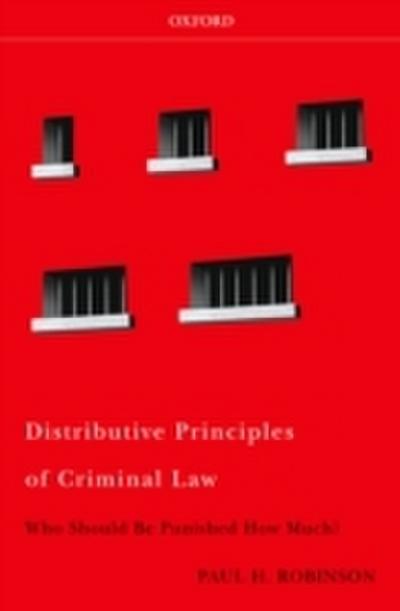 Distributive Principles of Criminal Law